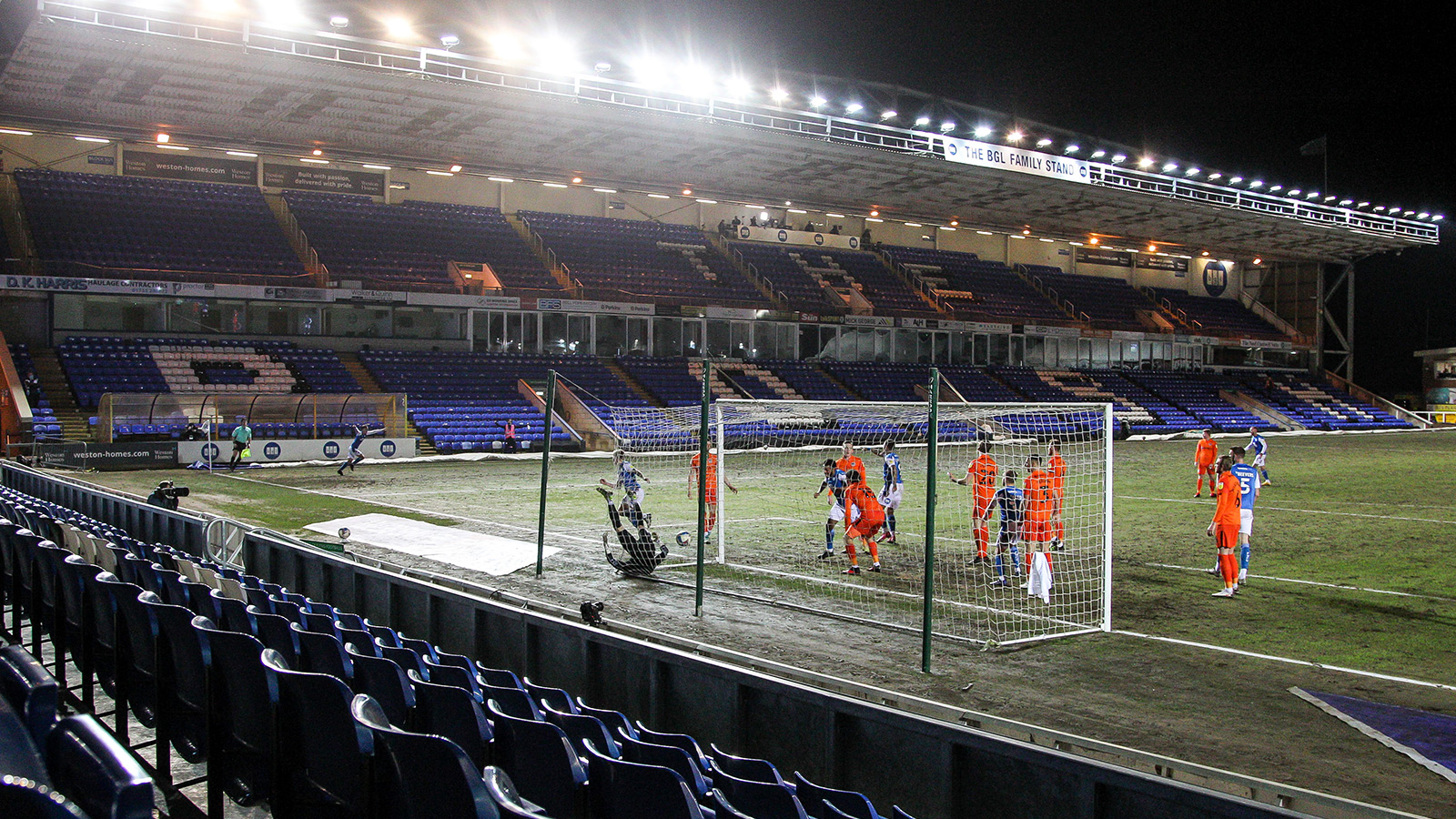 16th March '21 | Another important home win, this time against Portsmouth, at an empty Weston Homes Stadium