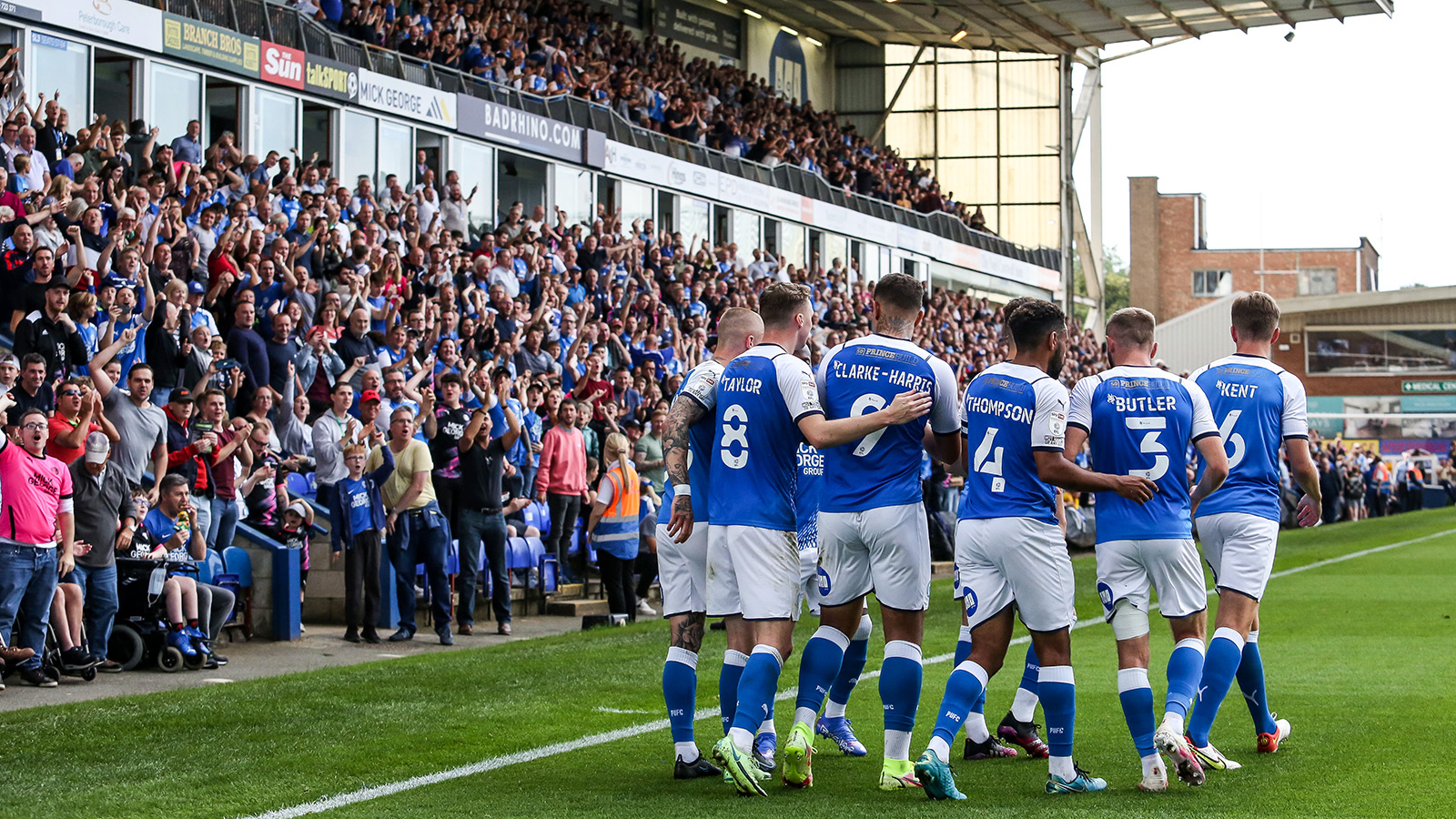 18th September '21 | We will never tire of seeing supporters in the stands! Celebrations all round during the impressive win over Birmingham City