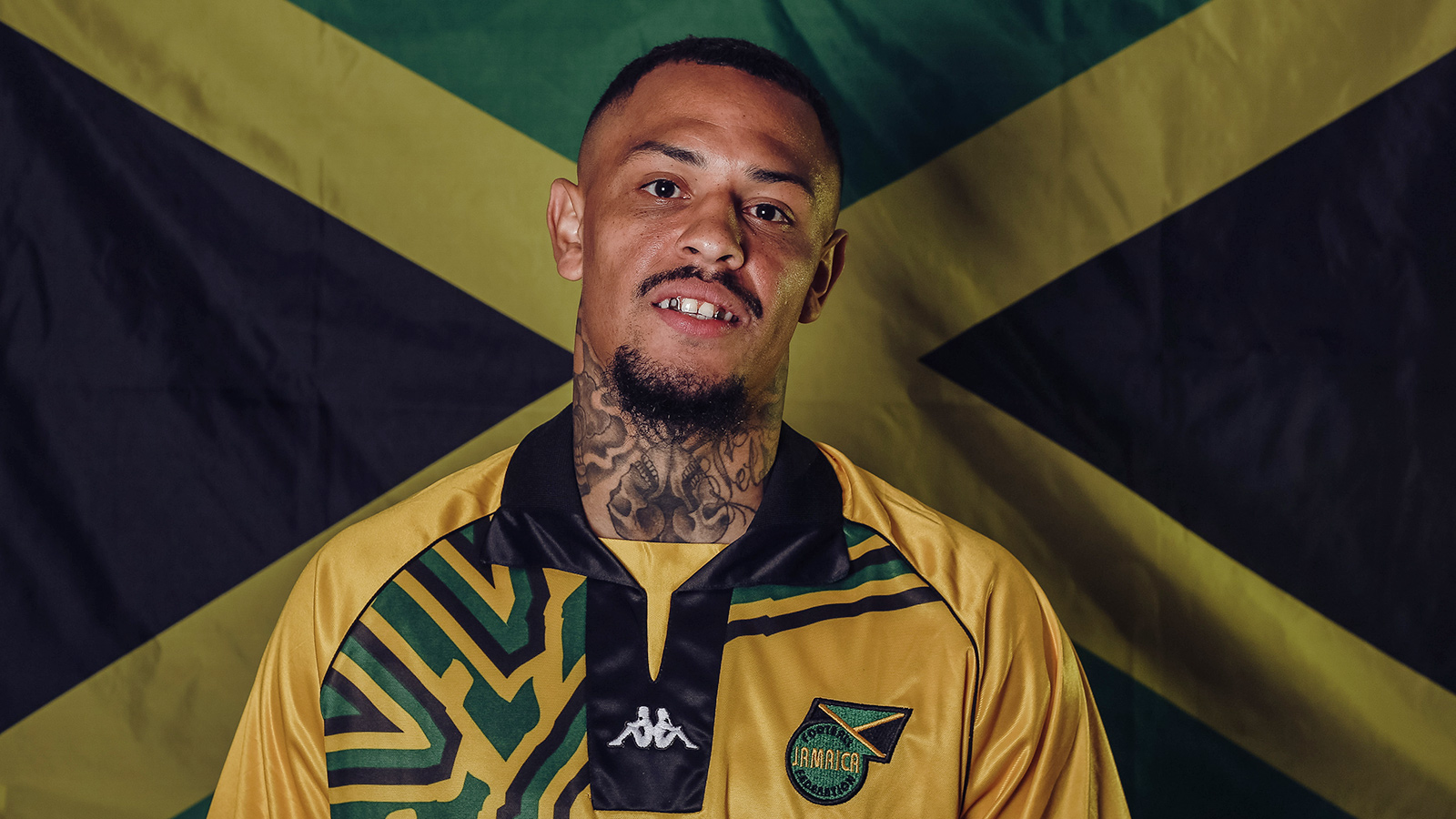 Jonson Clarke-Harris representing Jamaica