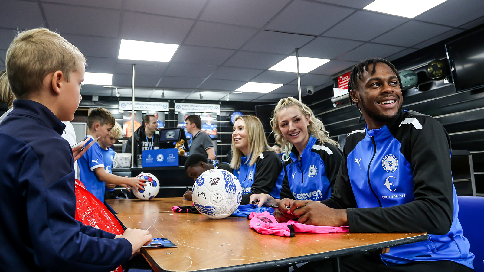 Club Shop Signing Session