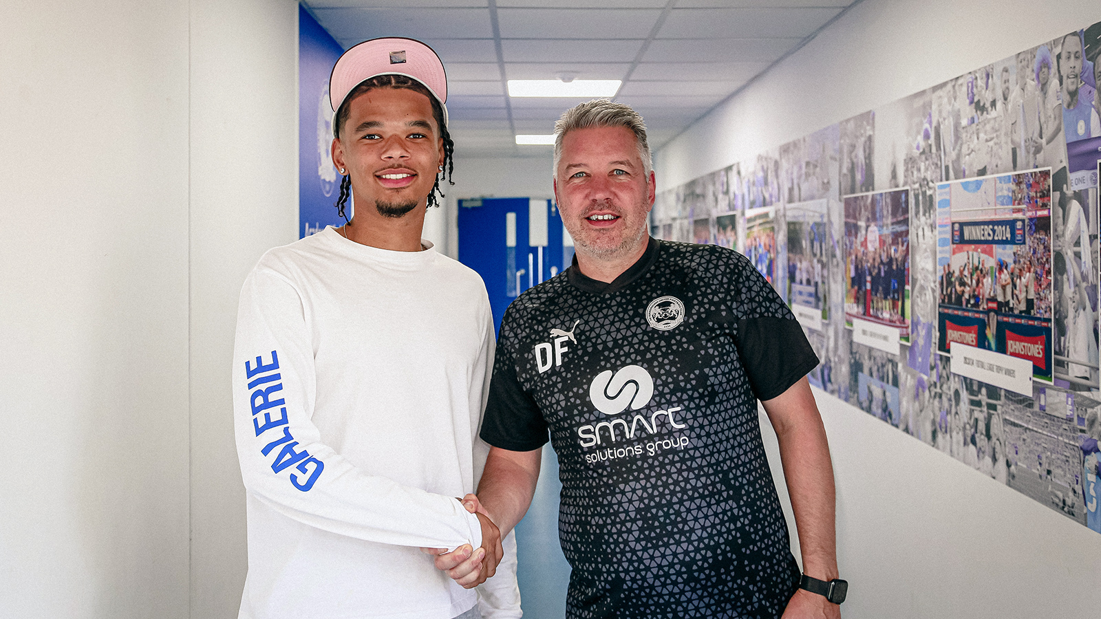 Darren Ferguson welcomes new signing Jadel Katongo