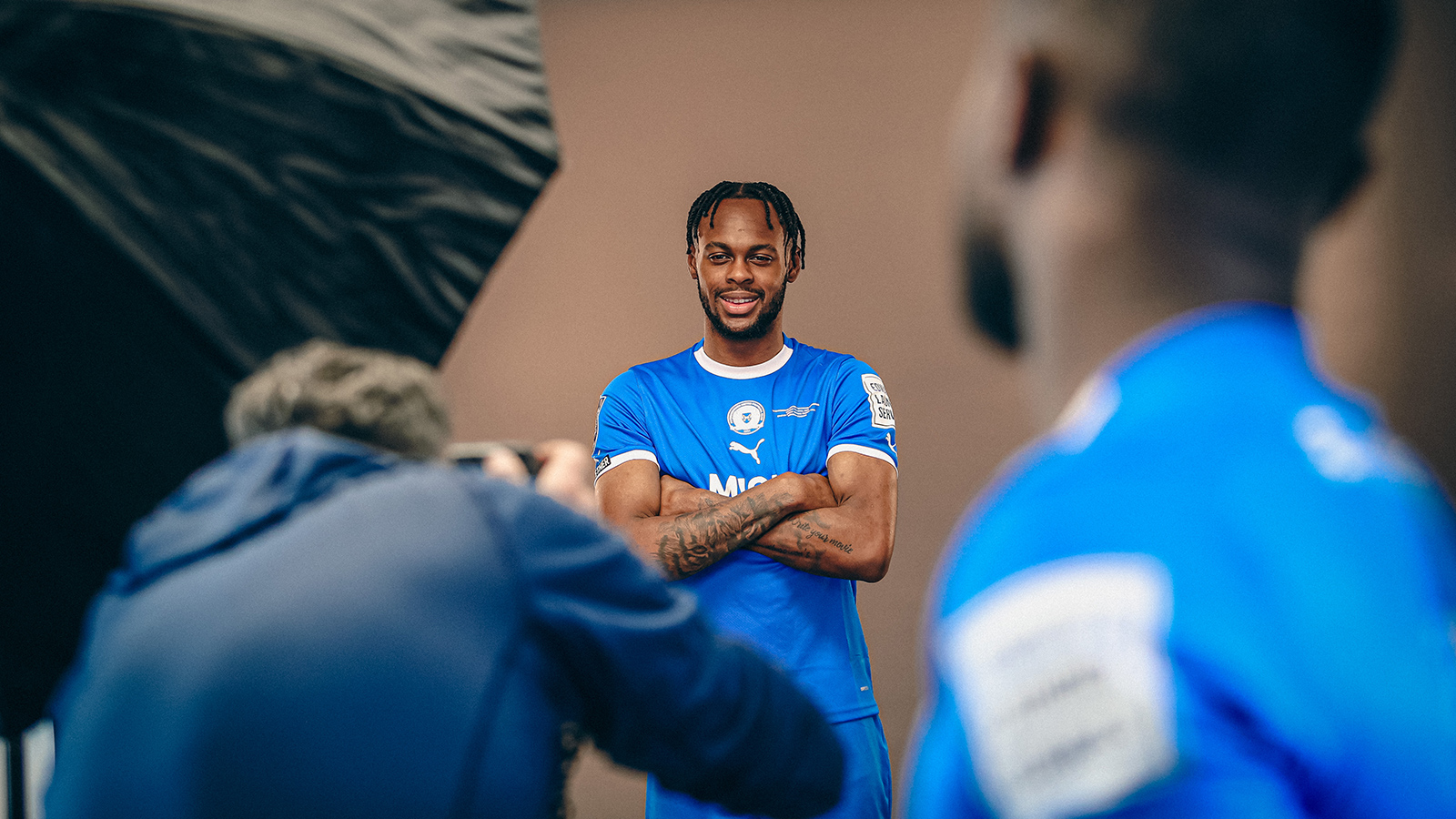 Behind The Scenes Of Pre-Wembley Media Day
