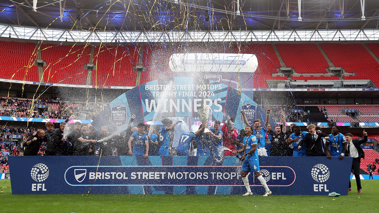 Posh win the Bristol Street Motors Trophy