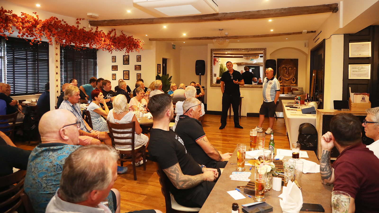 The Posh Chairman answers questions from supporters