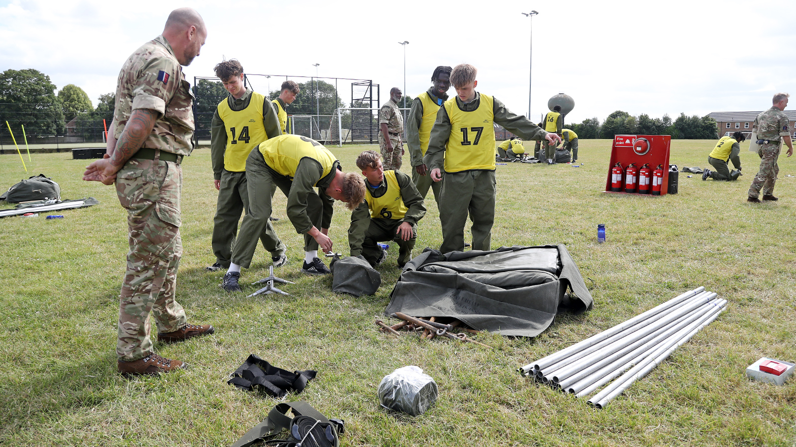 Posh at RAF Wittering