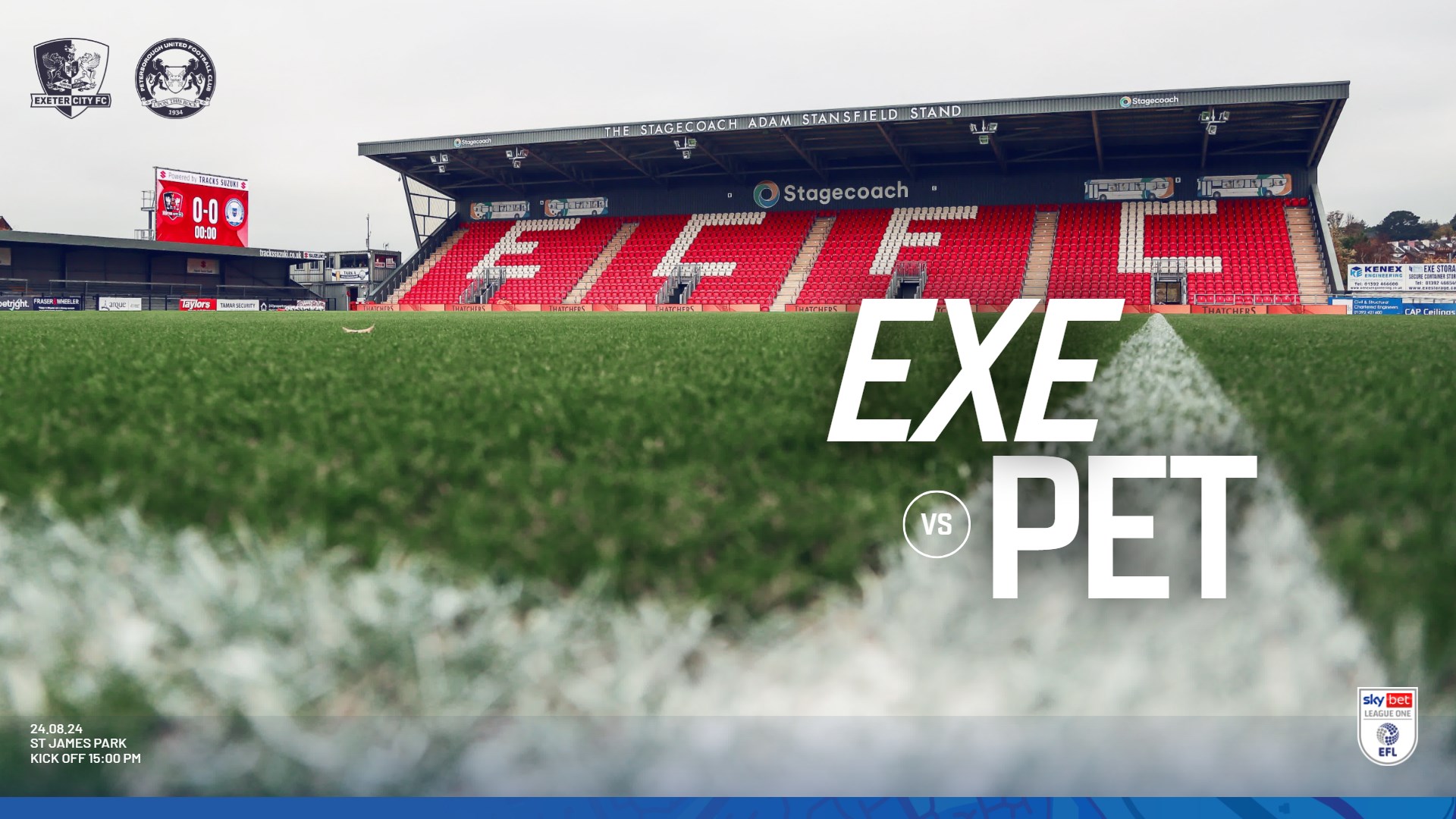 Exeter City v Posh