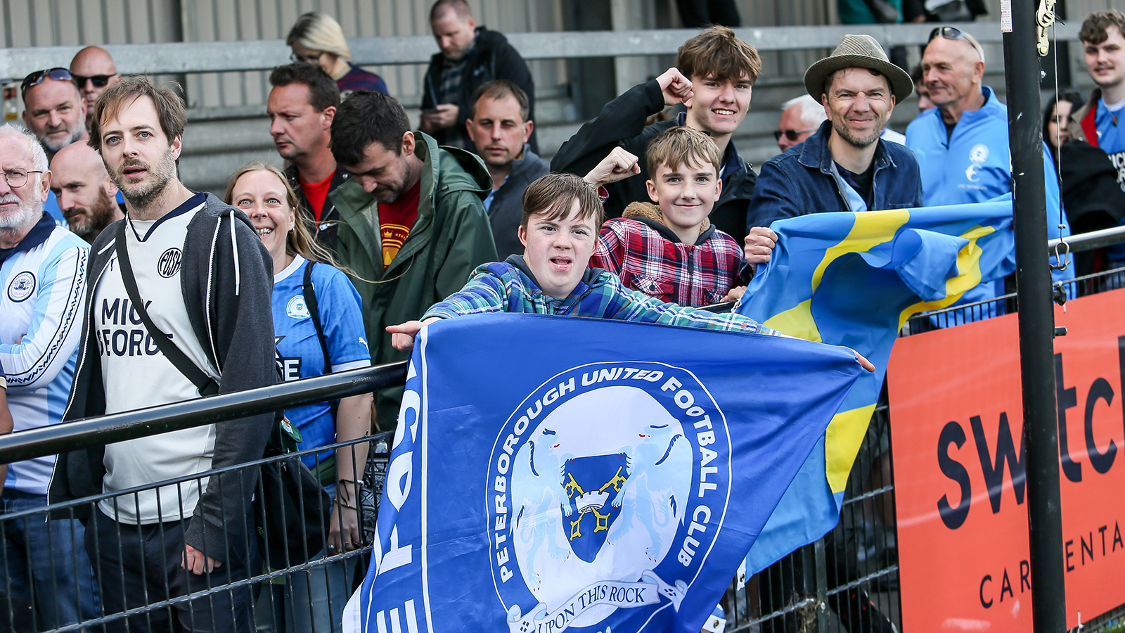 Posh Fans at Exeter City