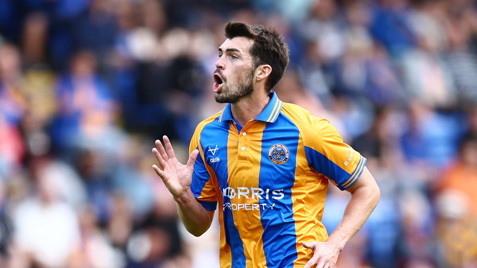 Shrewsbury Town's John Marquis