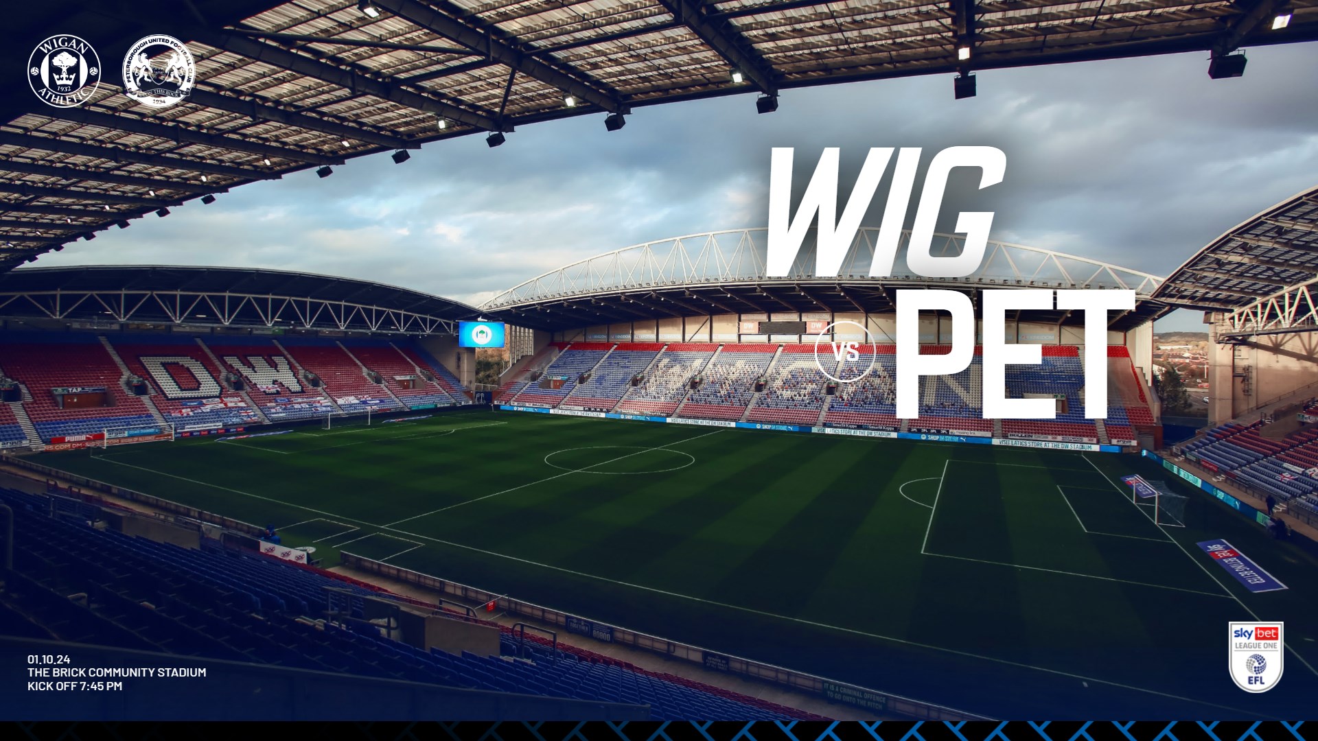 Wigan Athletic v Posh