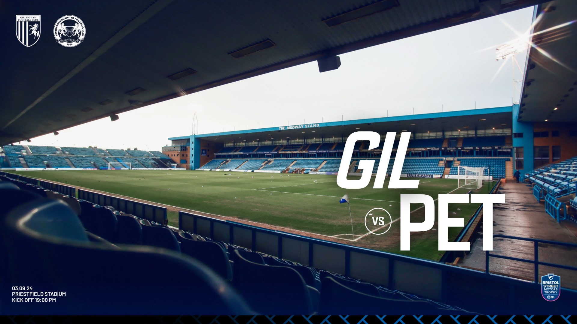 Gillingham v Posh