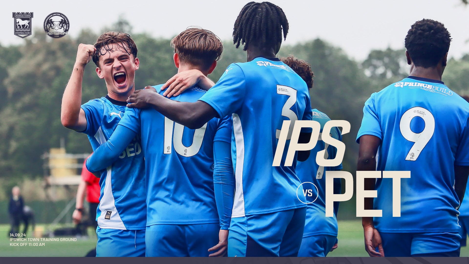 Posh Under 18s v Ipswich Town Under 18s