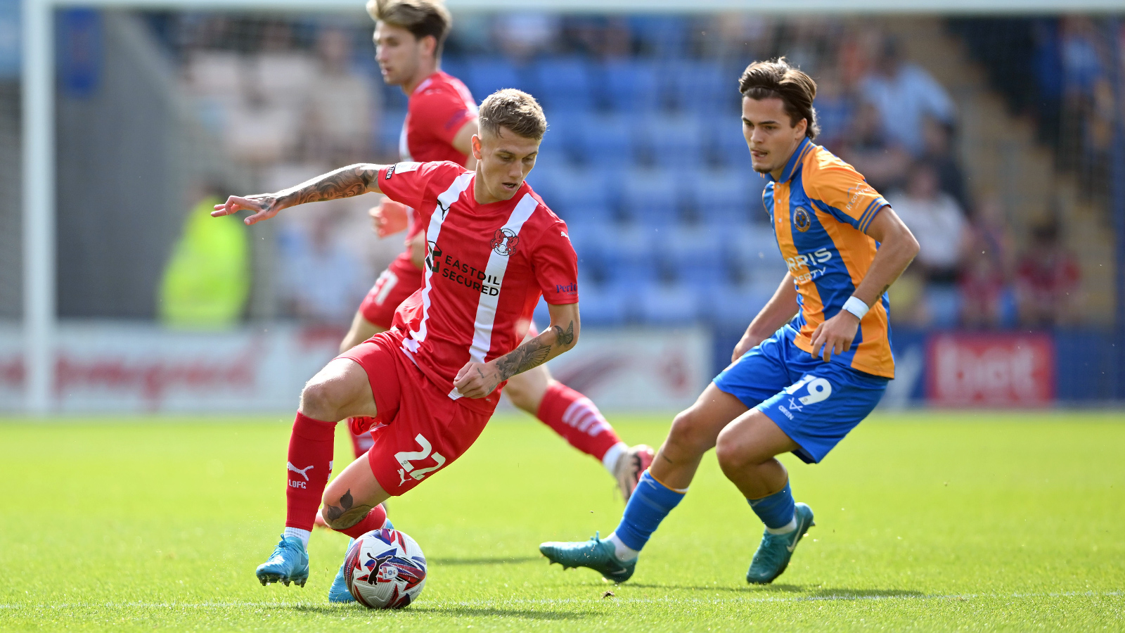 Ethan Galbraith in action for Leyton Orient