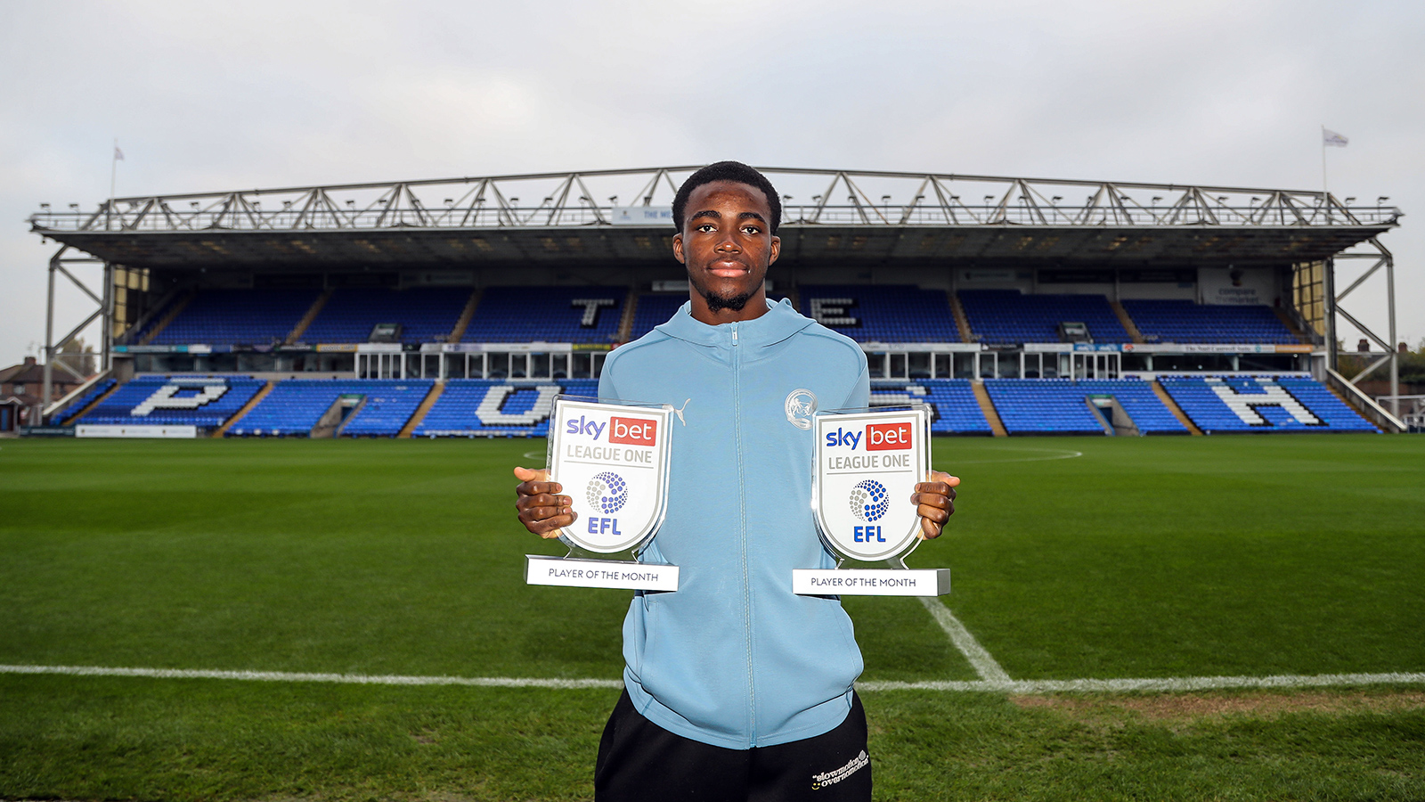 Kwame Poku wins back-to-back Sky Bet League One Player of the Month awards