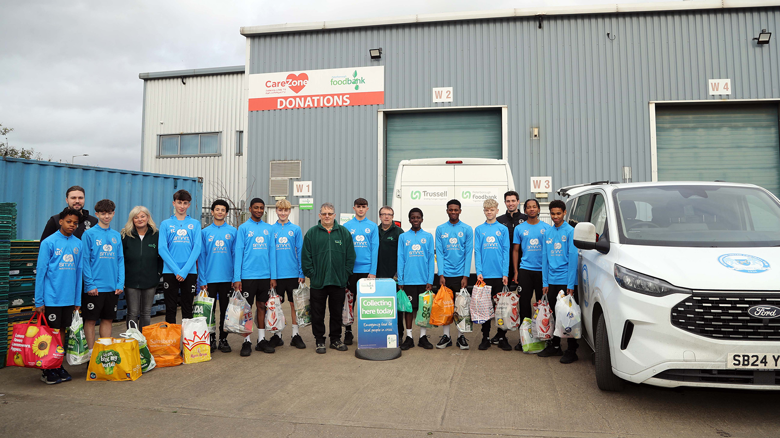 Academy Foodbank Donations