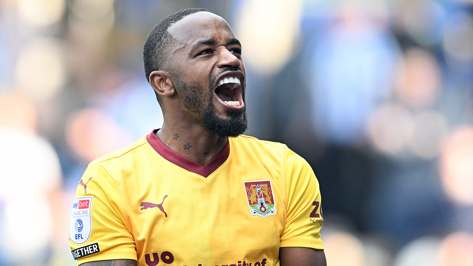 Northampton Town's Tariqe Fosu