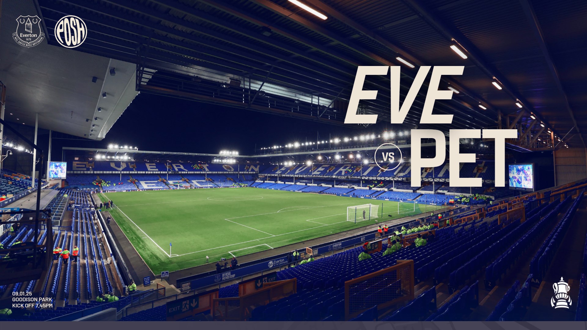 Everton v Posh