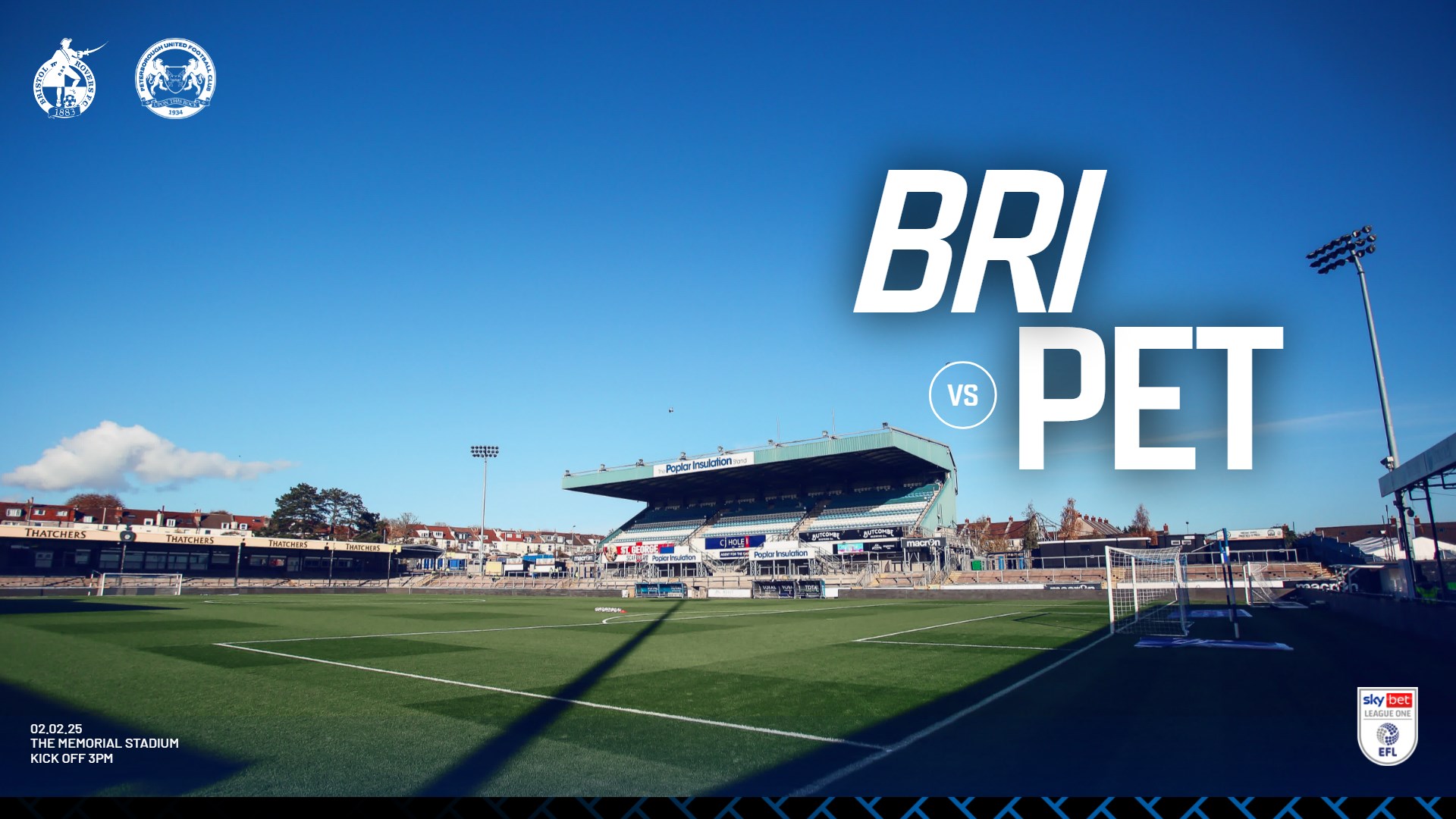 Bristol Rovers v Posh