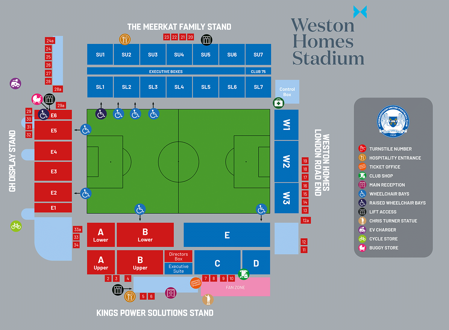 Stadium Map