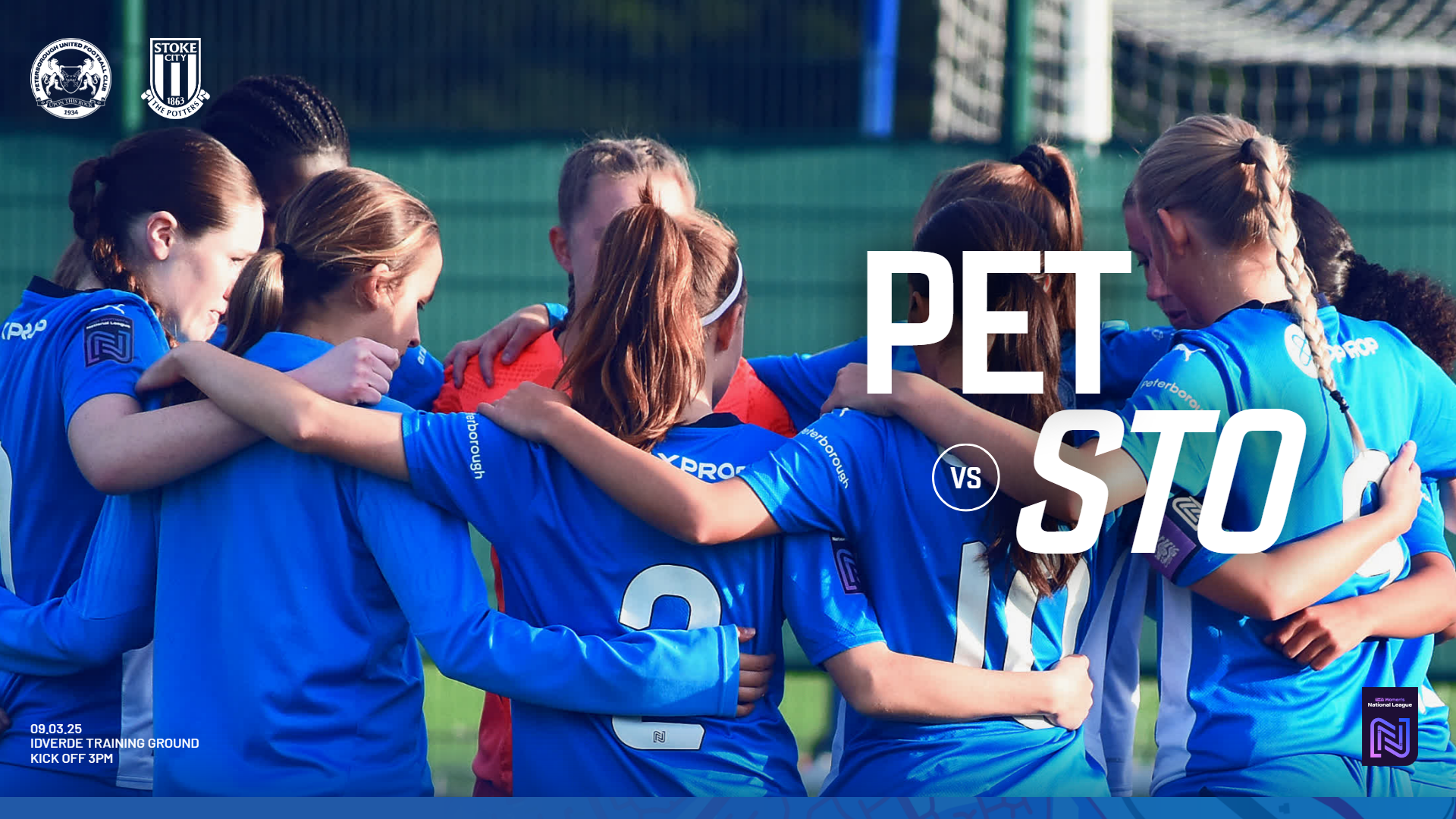 Posh Women Under 23s v Stoke City Development