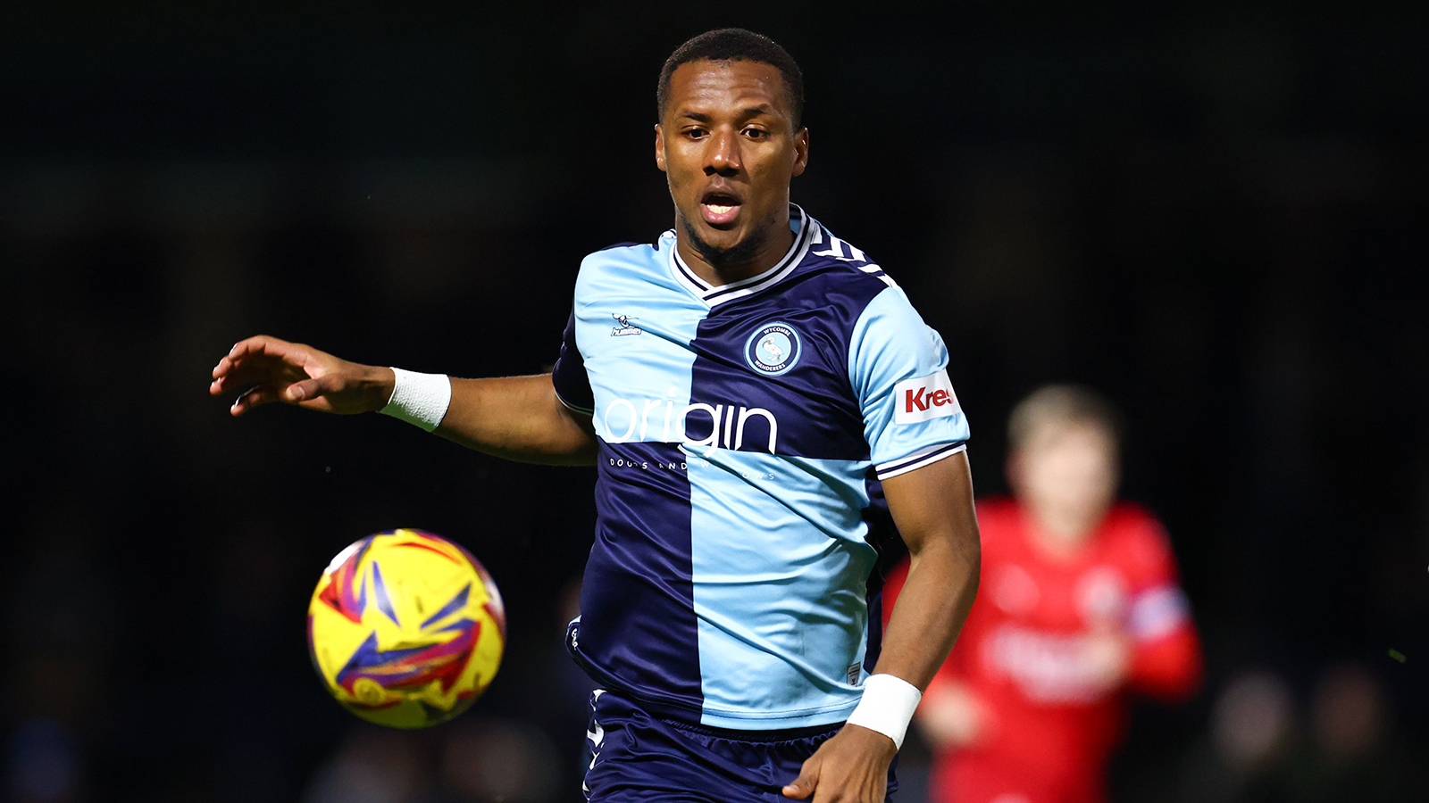 Richard Kone in action for Wycombe Wanderers