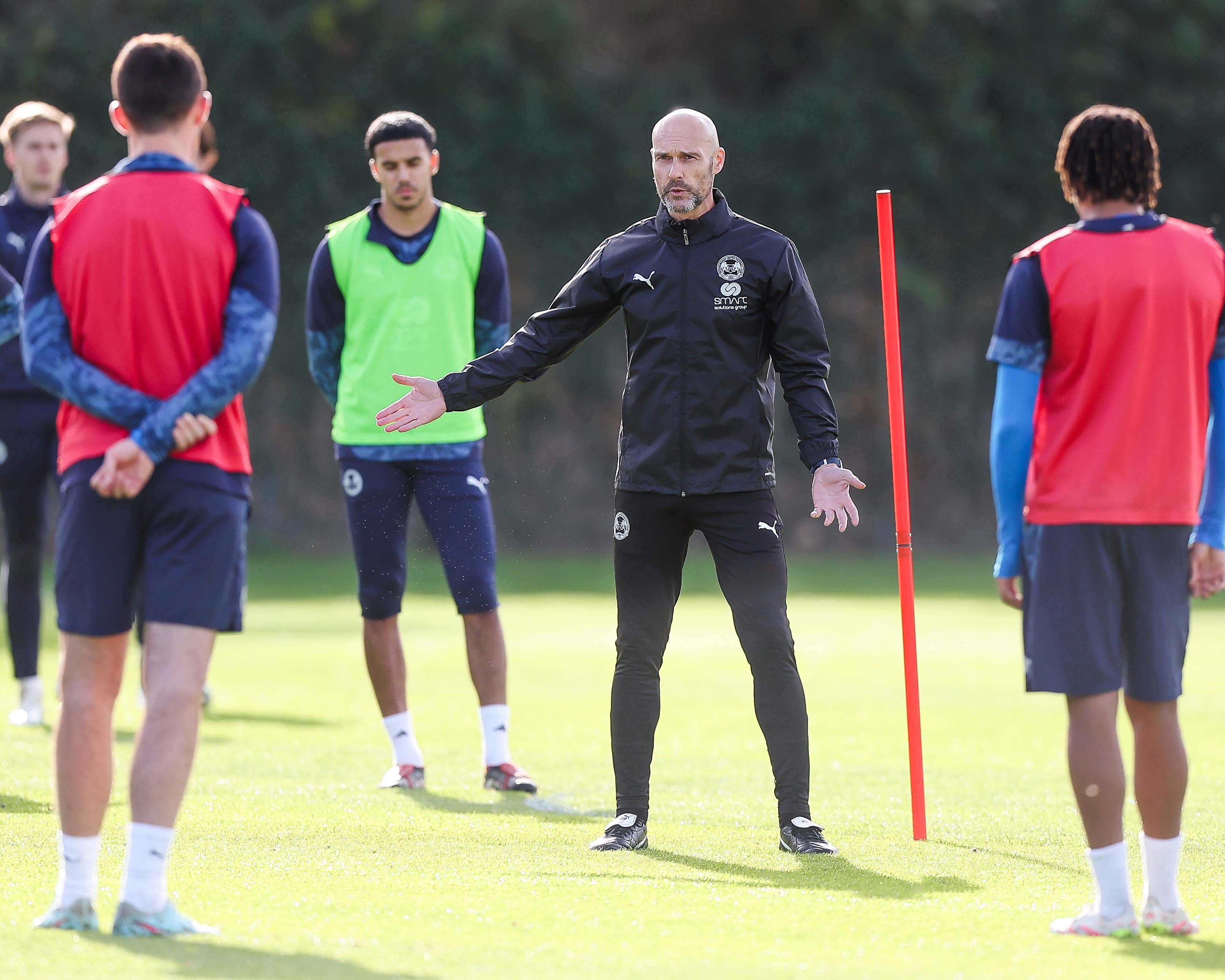 Luke Williams' First Training Session