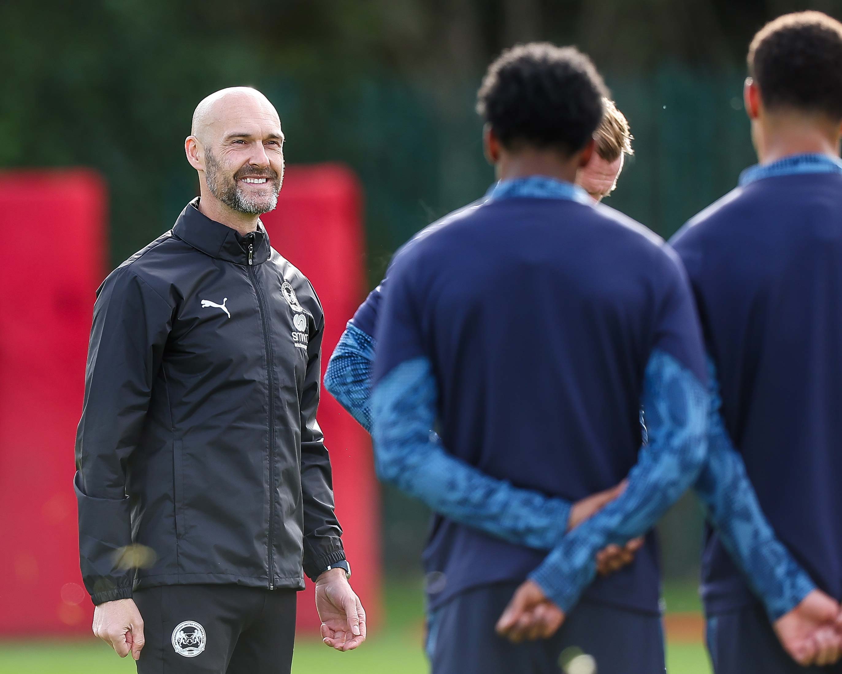 Luke Williams' First Training Session