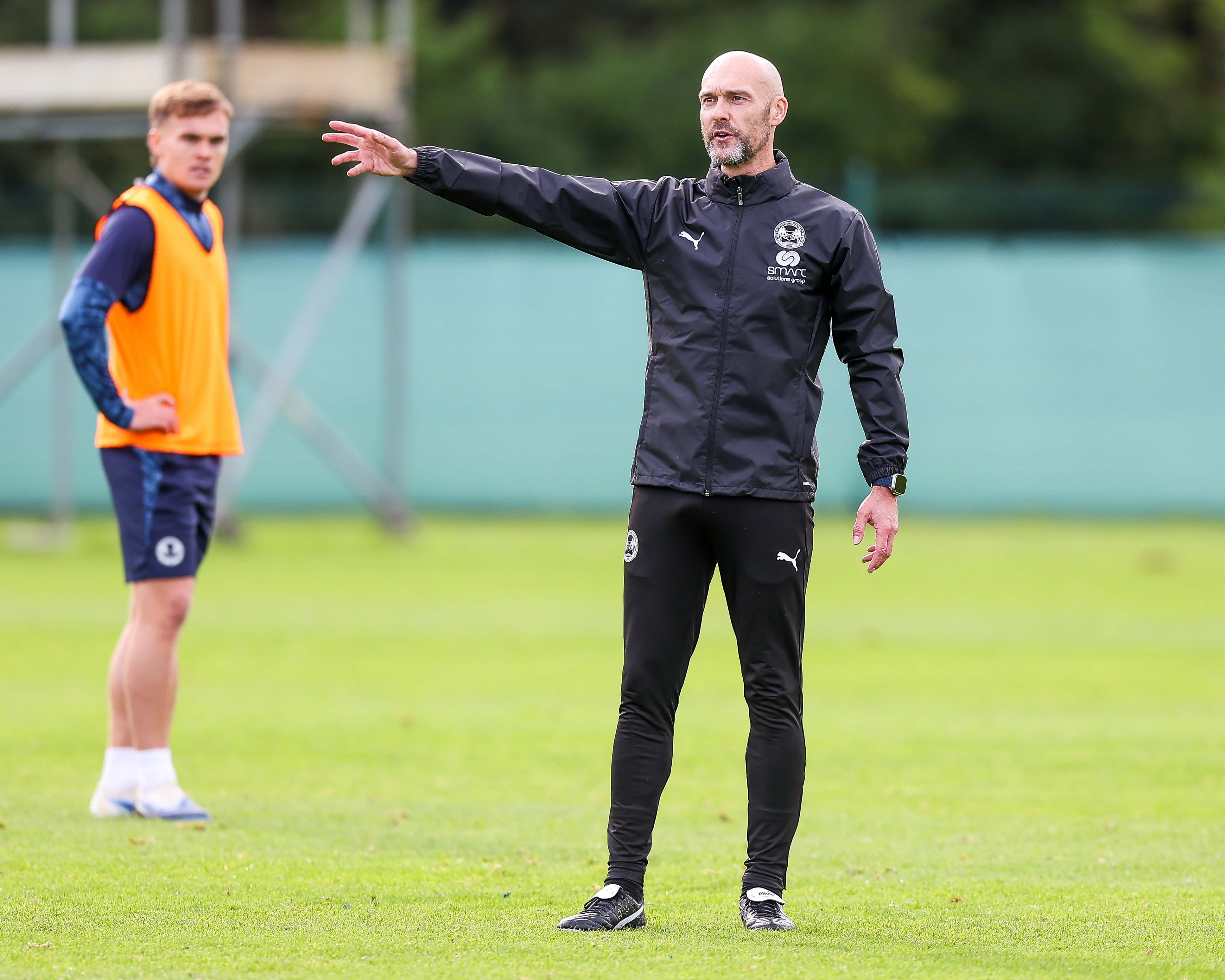 Luke Williams' First Training Session