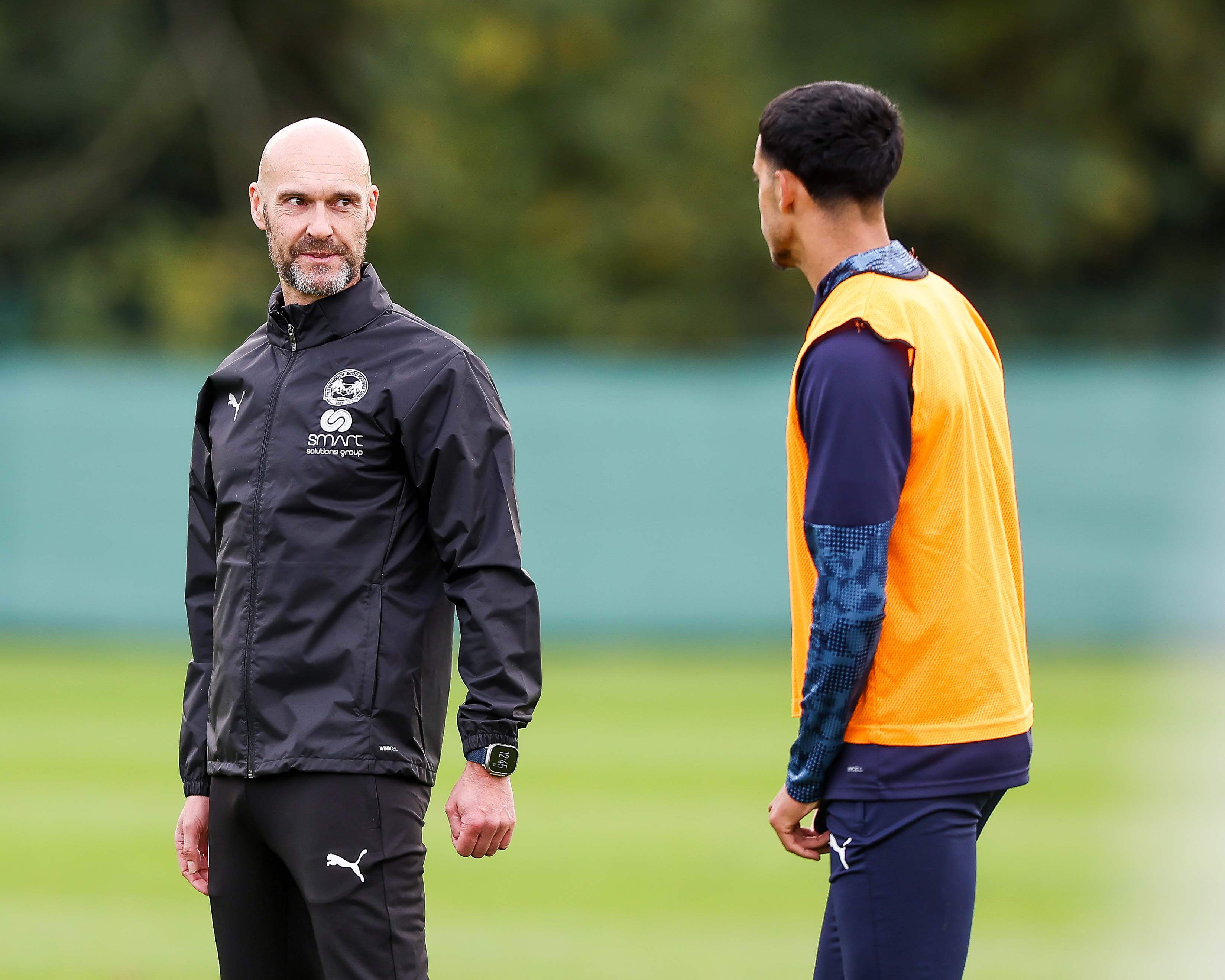 Luke Williams' First Training Session