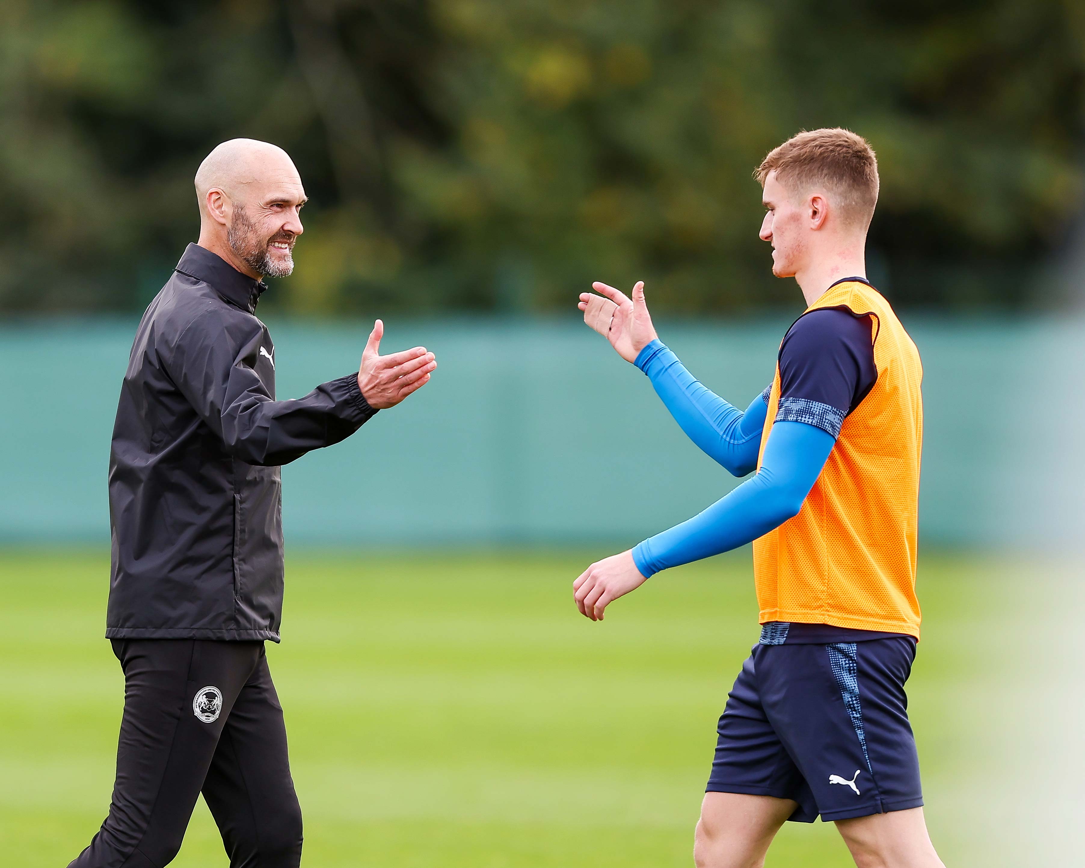 Luke Williams' First Training Session