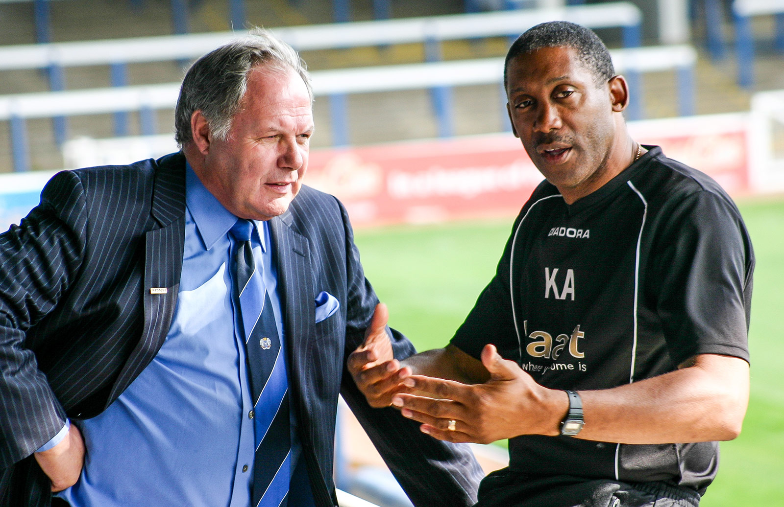 Keith Alexander and Barry Fry