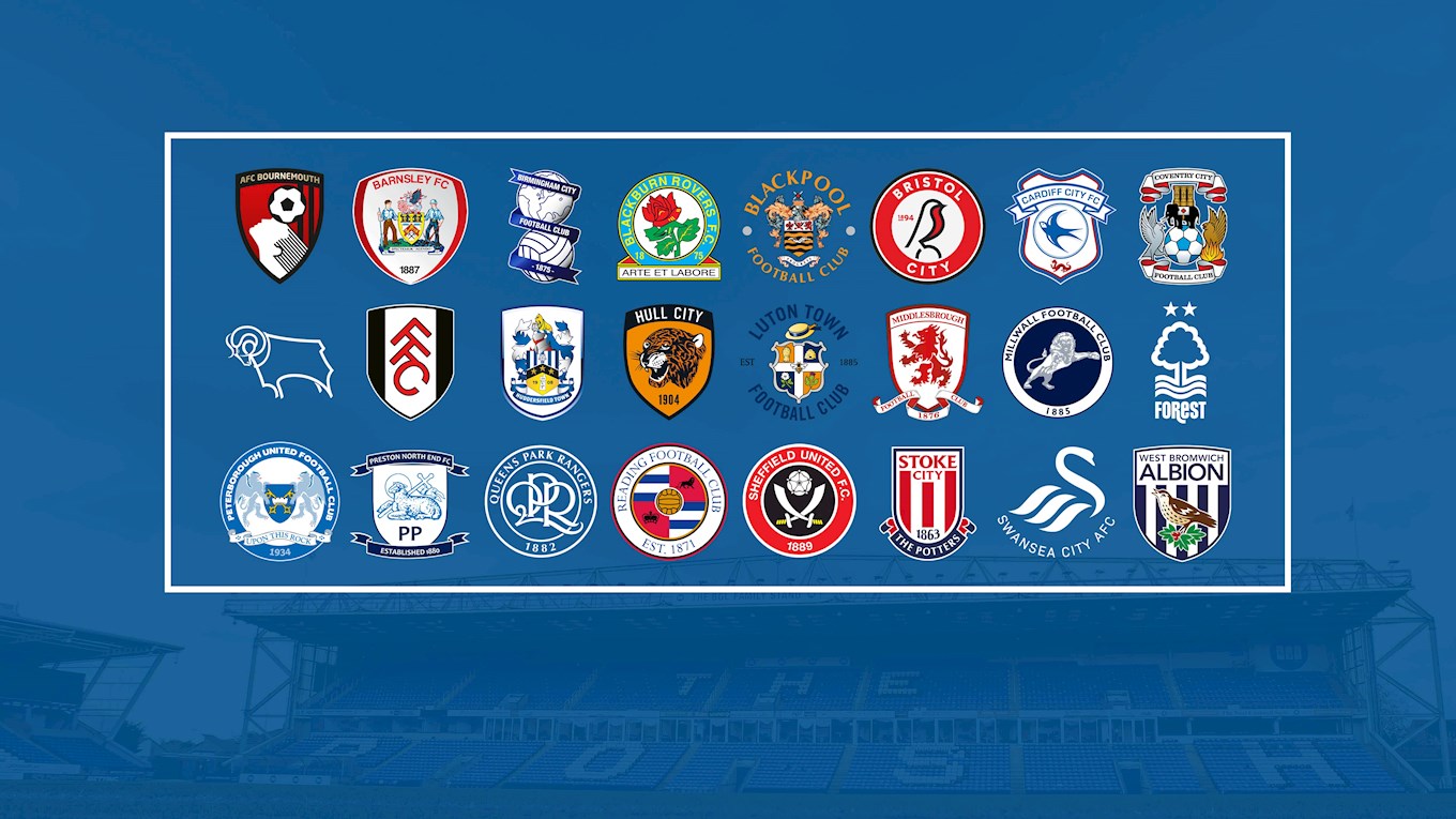 EFL Championship Clubs by Badges