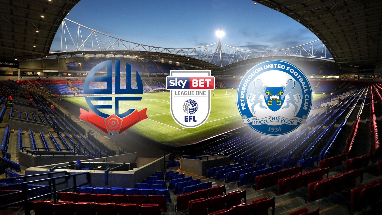 Bolton Fixture Now All-Ticket For Posh Fans | Peterborough United - The ...
