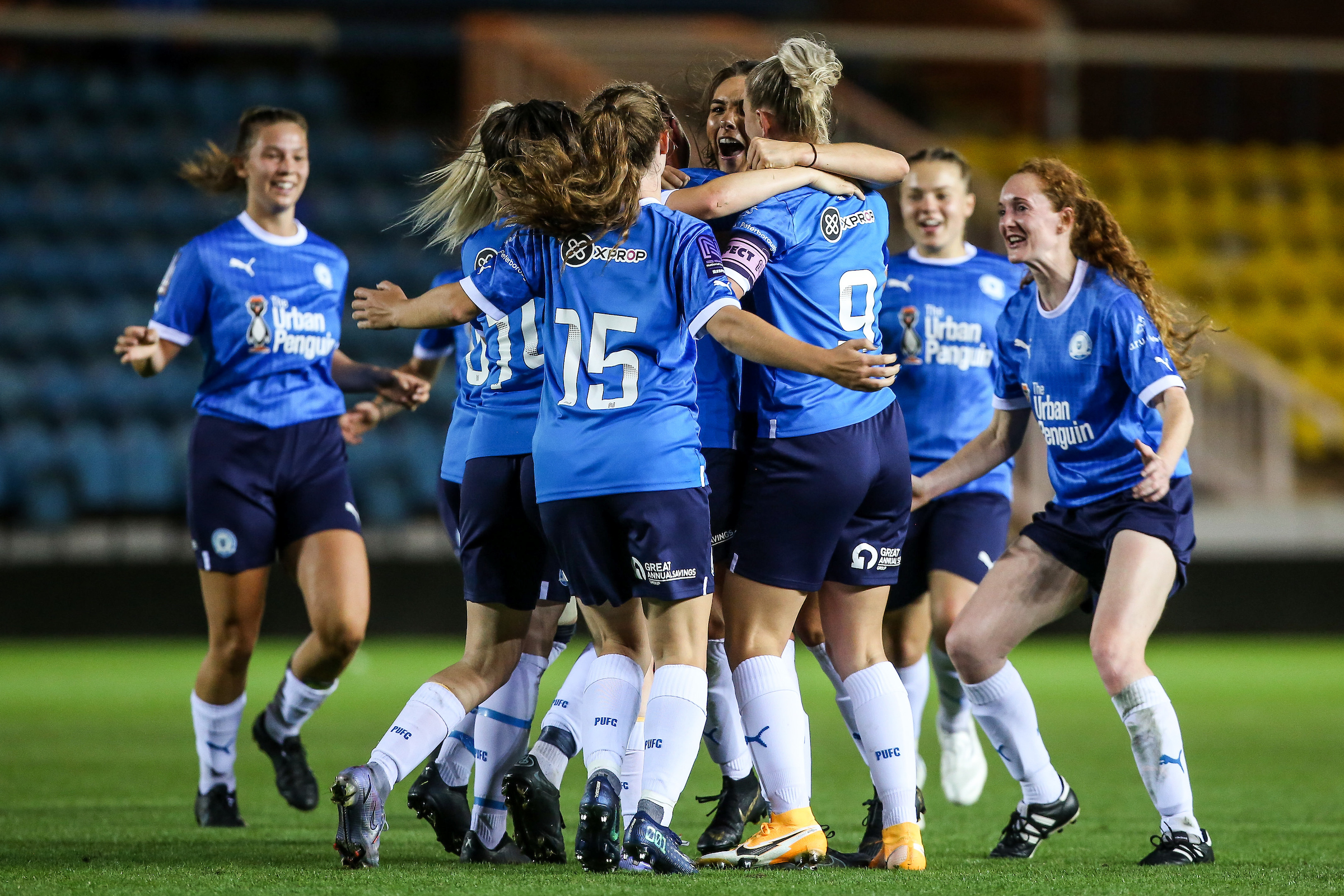 Tara Kirk Celebrates Goal Against Lincoln