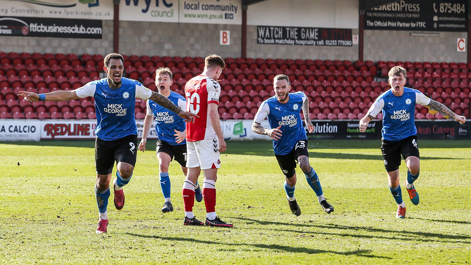 Fleetwood Town v Posh