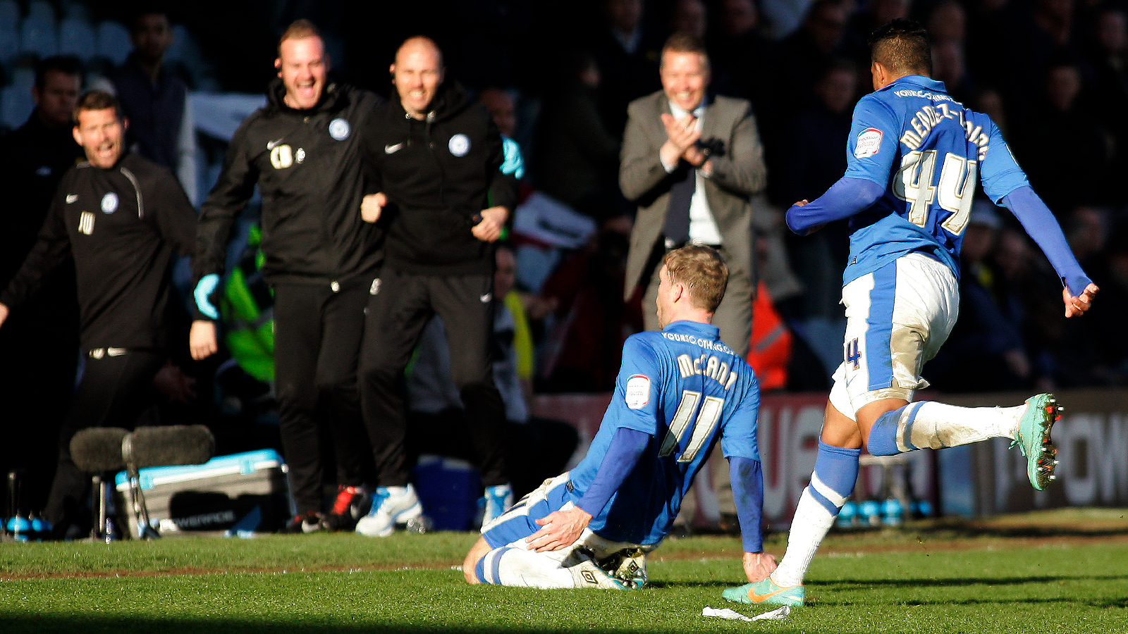 Posh v Sheffield Wednesday