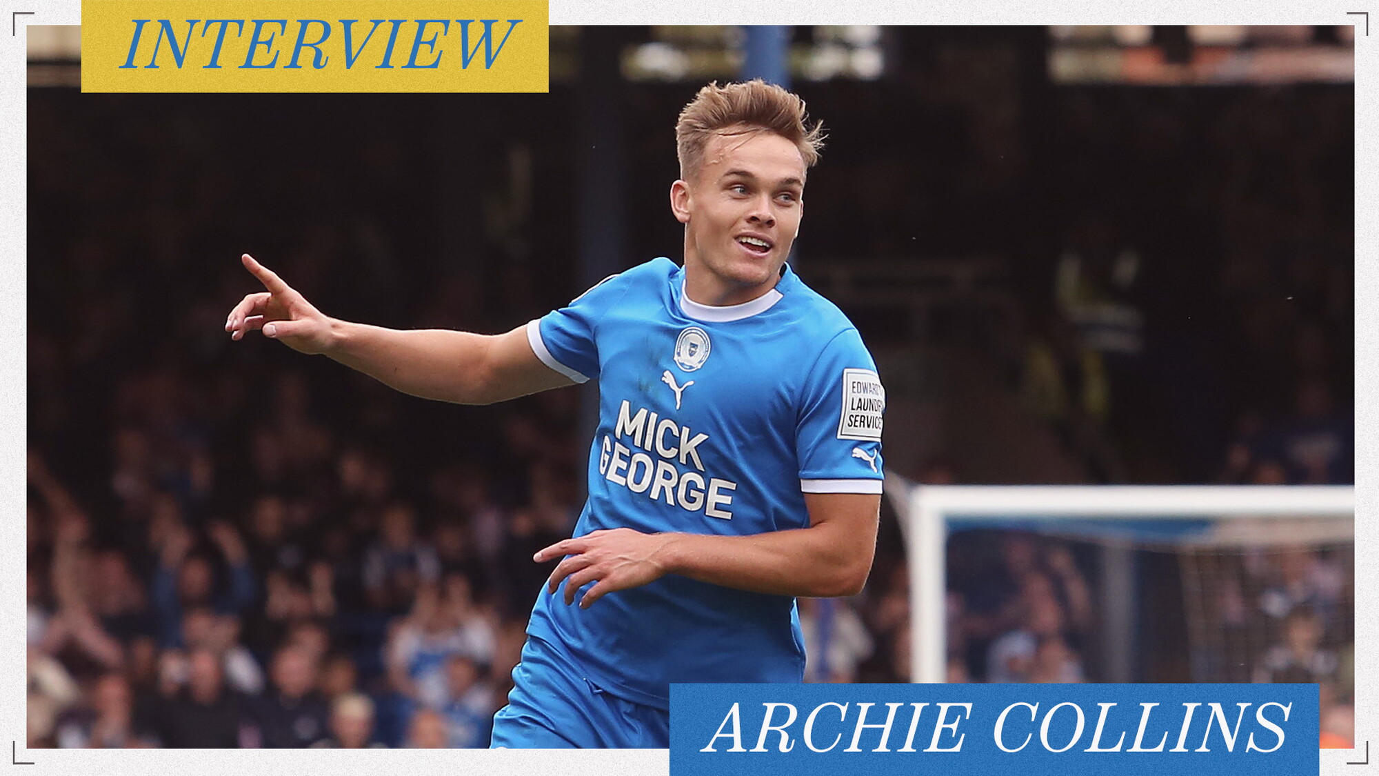Collins Happy With First Posh Goal | Peterborough United - The Posh