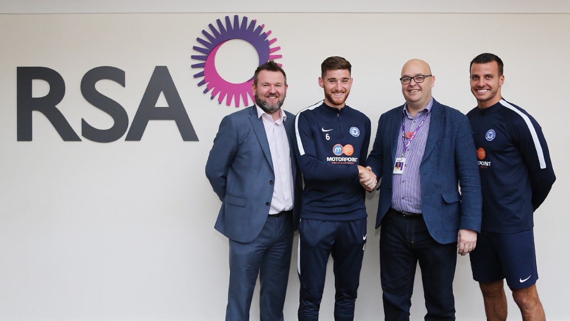 Taylor Rsa RSA Welcome Posh Defenders | Peterborough United - The Posh