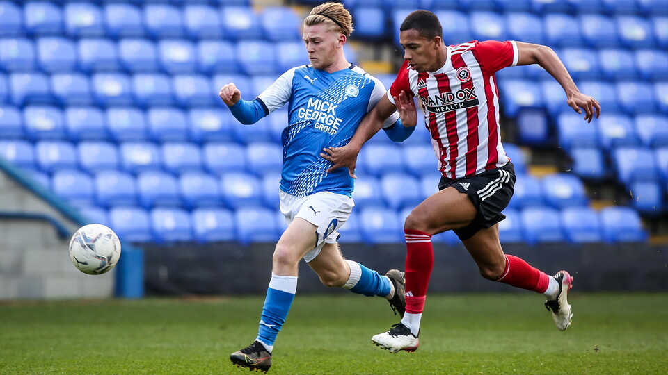 Posh U23s v Sheffield United U23s