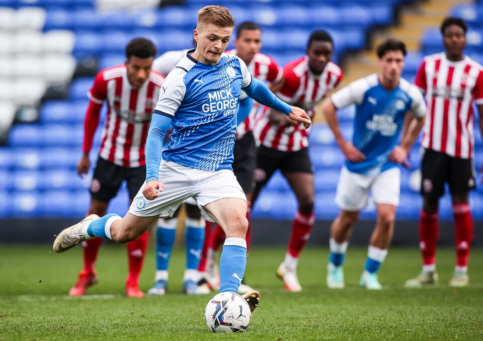 Posh U23s v Sheffield United U23s