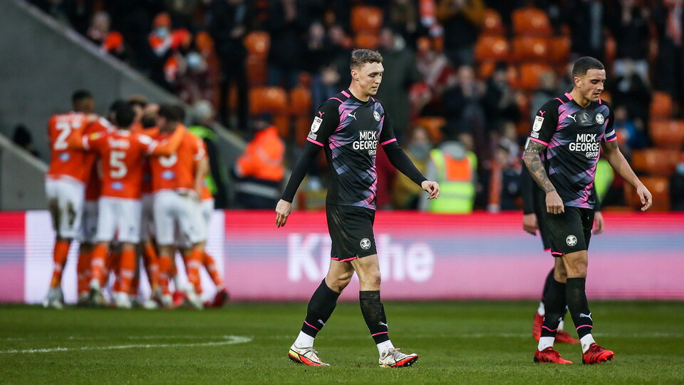 Blackpool v Posh - 18/12/2021