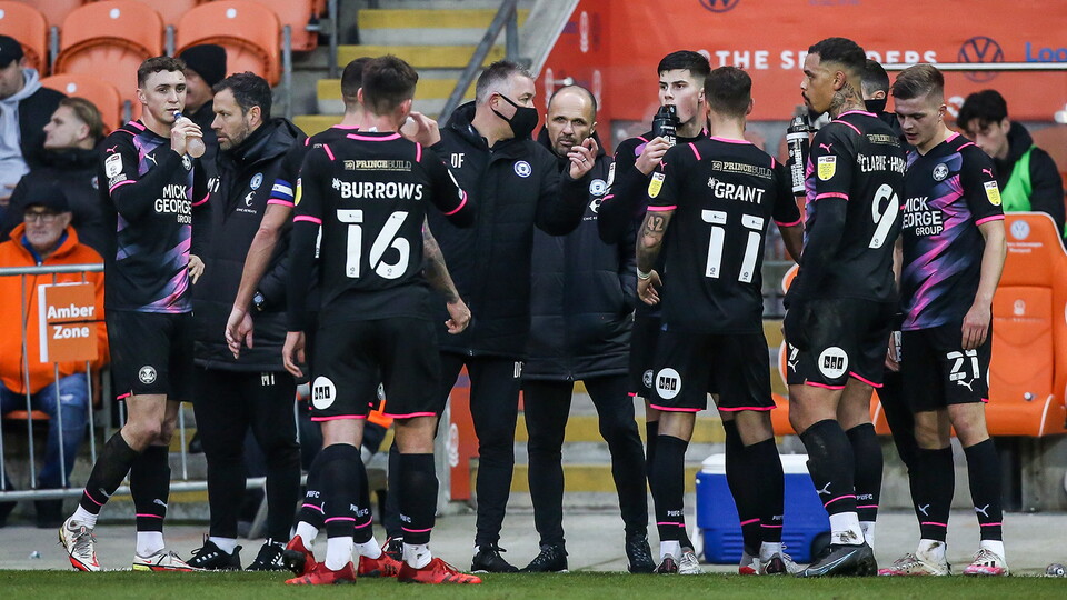Blackpool v Posh - 18/12/2021