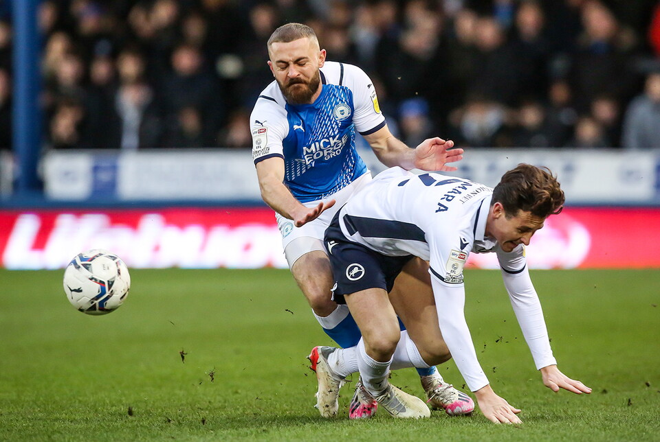 Posh v Millwall - 11/12/2021
