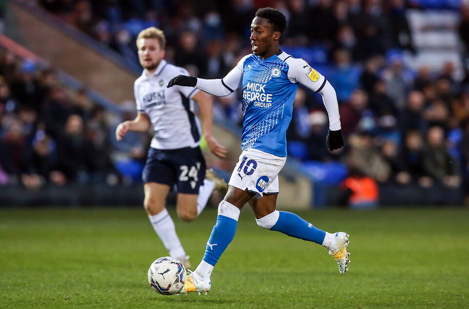 Posh v Millwall - 11/12/2021