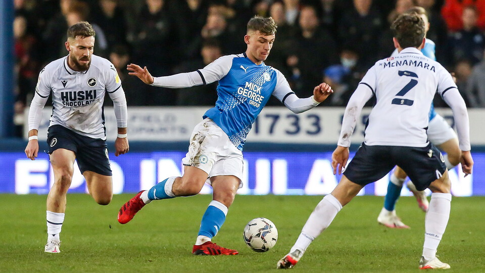 Posh v Millwall - 11/12/2021