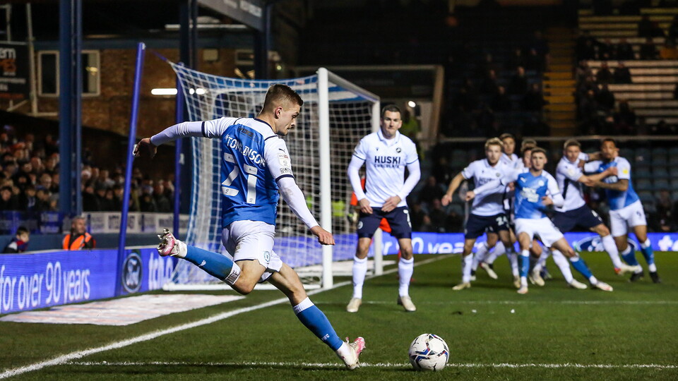 Posh v Millwall - 11/12/2021