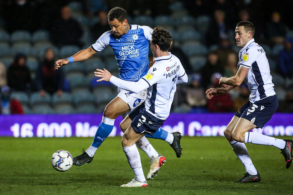 Posh v Millwall - 11/12/2021
