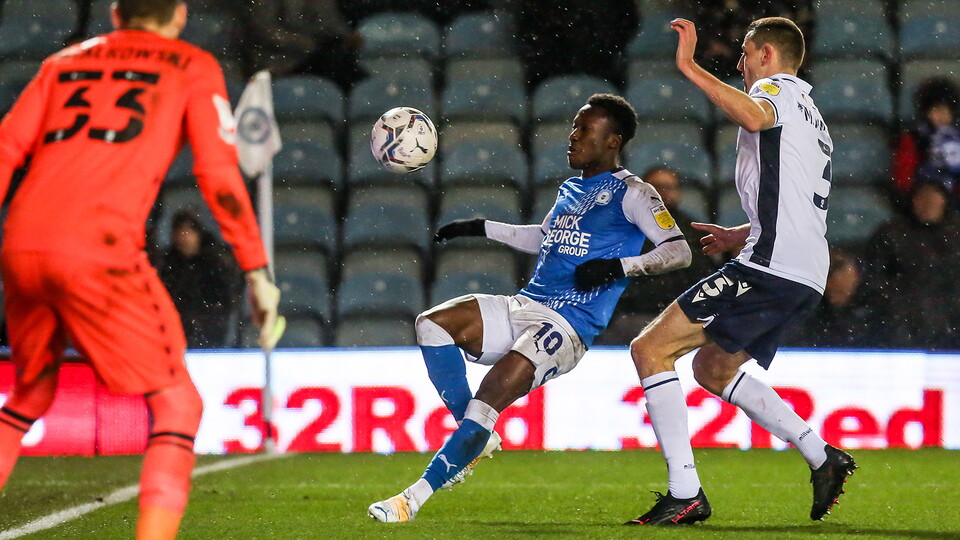 Posh v Millwall - 11/12/2021