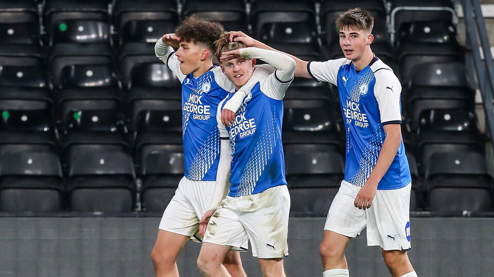 Derby County U18s v Posh U18s