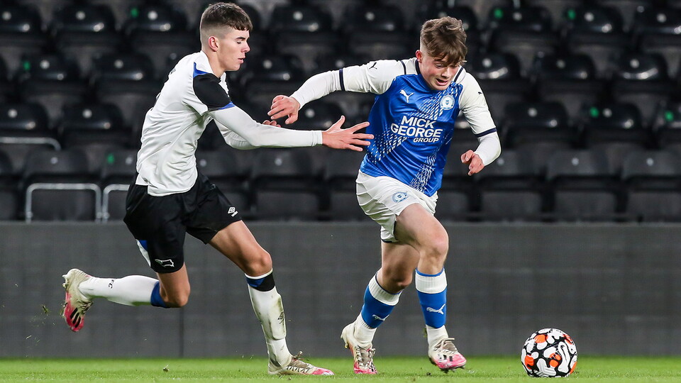 Derby County U18s v Posh U18s