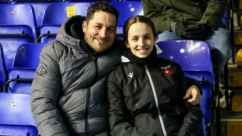 Posh Fans at Birmingham City